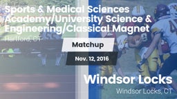 Matchup: Sports & Medical vs. Windsor Locks  2016