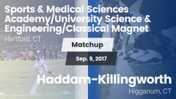 Matchup: Sports & Medical vs. Haddam-Killingworth  2017
