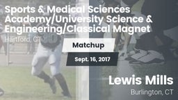 Matchup: Sports & Medical vs. Lewis Mills  2017
