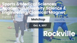 Matchup: Sports & Medical vs. Rockville  2017