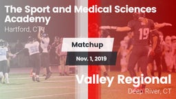 Matchup: UHSSE vs. Valley Regional  2019