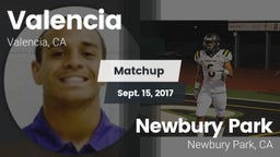 Matchup: Valencia  vs. Newbury Park  2017