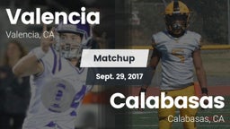 Matchup: Valencia  vs. Calabasas  2017