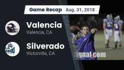 Recap: Valencia  vs. Silverado  2018