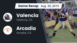 Recap: Valencia  vs. Arcadia  2019