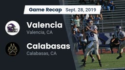 Recap: Valencia  vs. Calabasas  2019