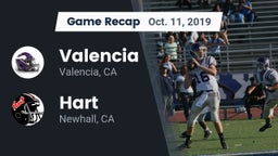 Recap: Valencia  vs. Hart  2019