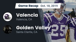 Recap: Valencia  vs. Golden Valley  2019