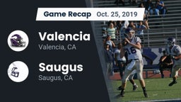 Recap: Valencia  vs. Saugus  2019