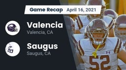 Recap: Valencia  vs. Saugus  2021