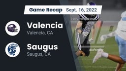 Recap: Valencia  vs. Saugus  2022