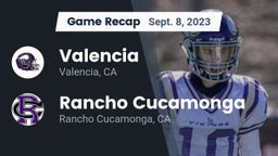 Recap: Valencia  vs. Rancho Cucamonga  2023