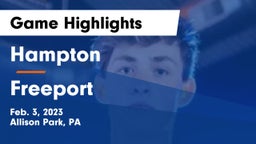 Hampton  vs Freeport  Game Highlights - Feb. 3, 2023