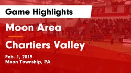 Moon Area  vs Chartiers Valley  Game Highlights - Feb. 1, 2019