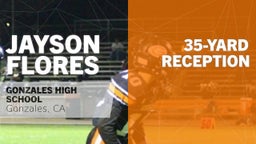 35-yard Reception vs Watsonville 