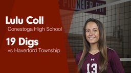 19 Digs vs Haverford Township 