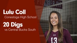 20 Digs vs Central Bucks South 