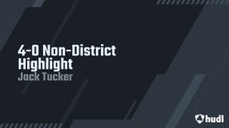 4-0 Non-District Highlight