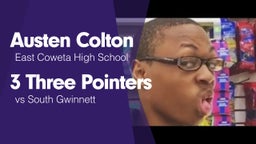 3 Three Pointers vs South Gwinnett 