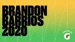 Brandon Barrios 2020