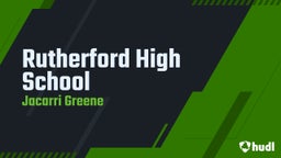 Jacarri Greene's highlights Rutherford High School