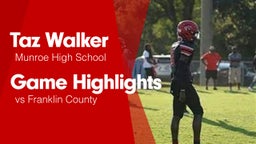 Game Highlights vs Franklin County 