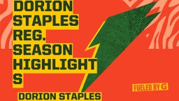 Dorion Staples Reg. season highlights