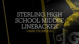 sterling high school middle linebacker