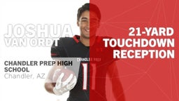 21-yard Touchdown Reception vs Veritas Prep 