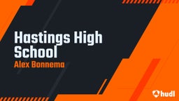 Alex Bonnema's highlights Hastings High School