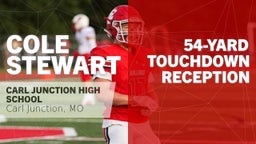 54-yard Touchdown Reception vs Ozark 