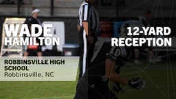 12-yard Reception vs Winston-Salem Prep 