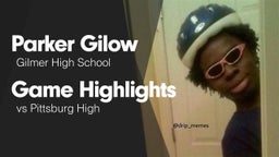 Game Highlights vs Pittsburg High