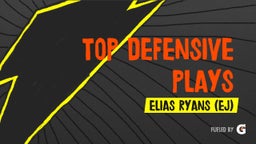 Top Defensive Plays