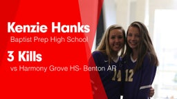 3 Kills vs Harmony Grove HS- Benton AR