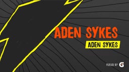Aden Sykes 
