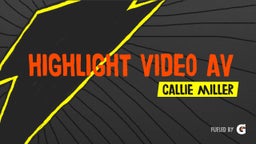 Highlight Video AV