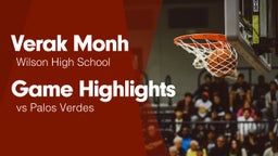 Game Highlights vs Palos Verdes 