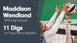 11 Digs vs Tracy-Milroy-Balaton 