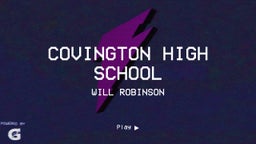 Will Robinson's highlights Covington High School