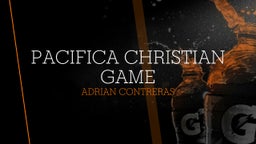 Pacifica Christian Game