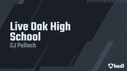 Cj Pallach's highlights Live Oak High School