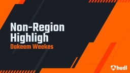 Non-Region Highligh