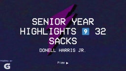 Senior Year Highlights 9?? 32 Sacks