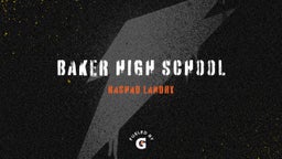 Rashad Landry's highlights Baker High School