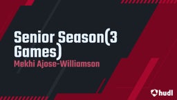 Senior Season(3 Games)