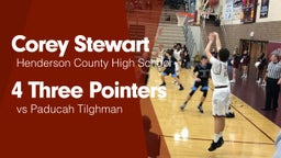 4 Three Pointers vs Paducah Tilghman 