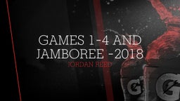 Games 1-4 and Jamboree -2018