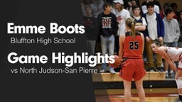 Game Highlights vs North Judson-San Pierre 