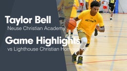 Game Highlights vs Lighthouse Christian Homeschool